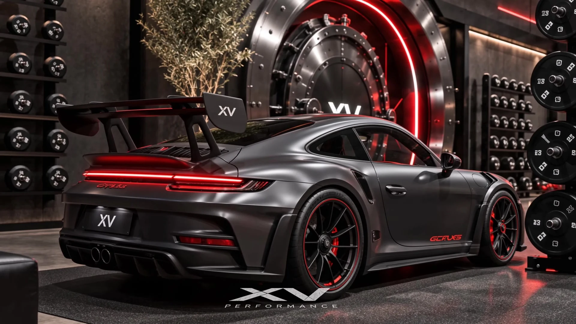 The vault & display car