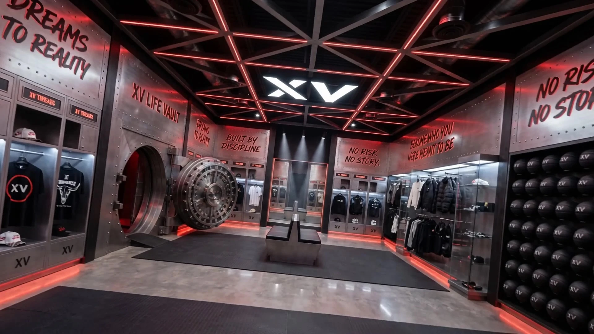 The XV Threads showroom concept